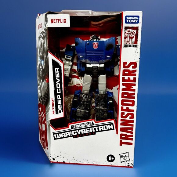 Transformers Deep Cover Autobot Netflix War For Cybertron WFC NEW - Picture 1 of 3
